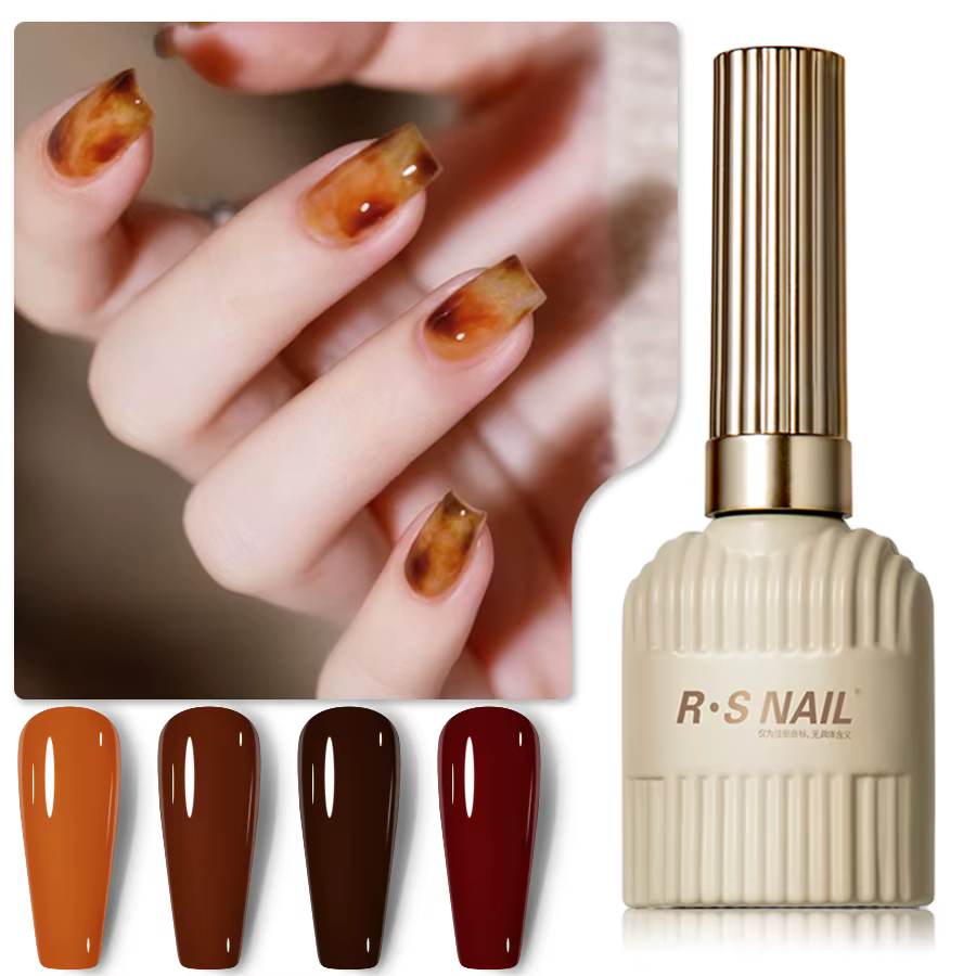 RSNAIL 10g gelée ambre Gel vernis à ongles cristal marron Gel