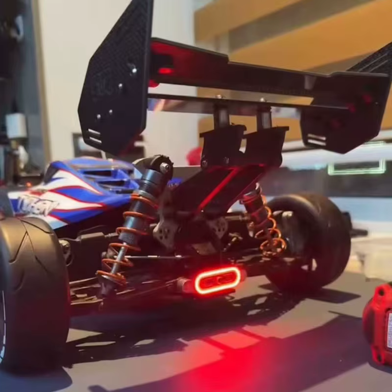 Feu arrière Flash pour voiture RC, plusieurs Modes, pour RC Traxxas Axial ARRMA MJXRC FMS YIKONG LOSI UDR Trx4 Scx10 Drift Car, bricolage