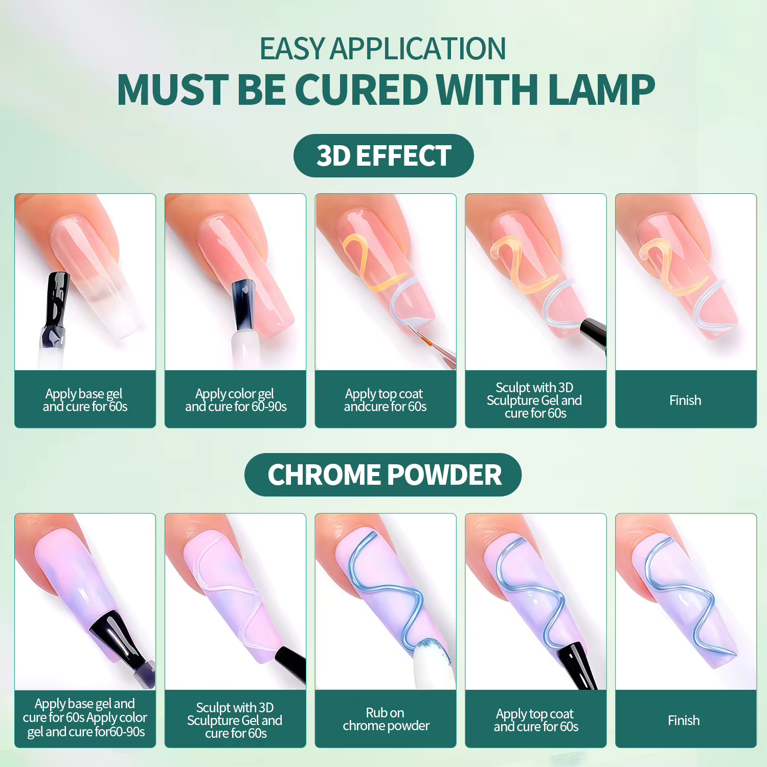 Nailpop 20g TPO/HEMA gratuit SCULPT PRO GEL clair pour la décoration des ongles strass colle Pro tenir Gel UV LED