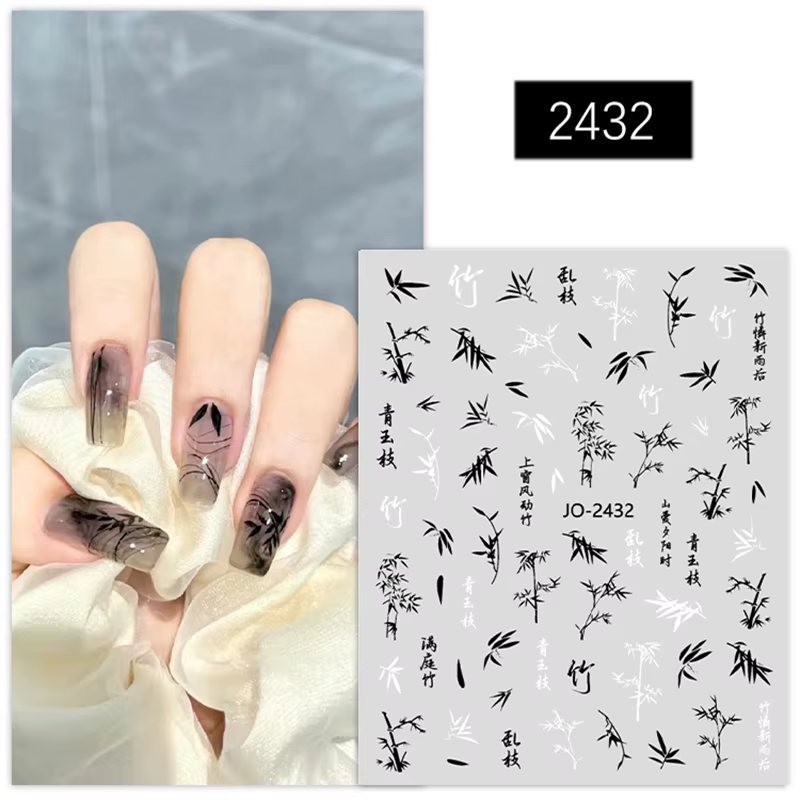 Autocollants 3d pour Nail Art