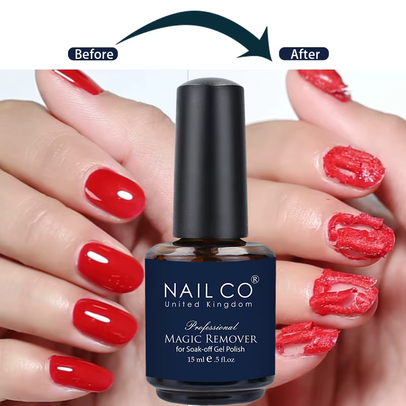 NAILCO 15ml magique rapide dissolvant de vernis à ongles Gel propre UV tremper