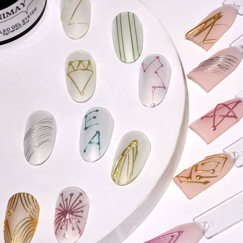VINIMAY – système de Gel professionnel pour peinture à ongles