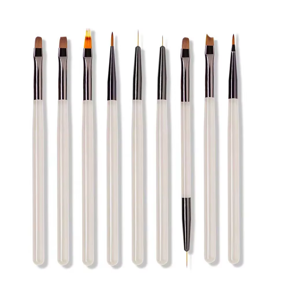 Ensemble de brosses à ongles de Style japonais
