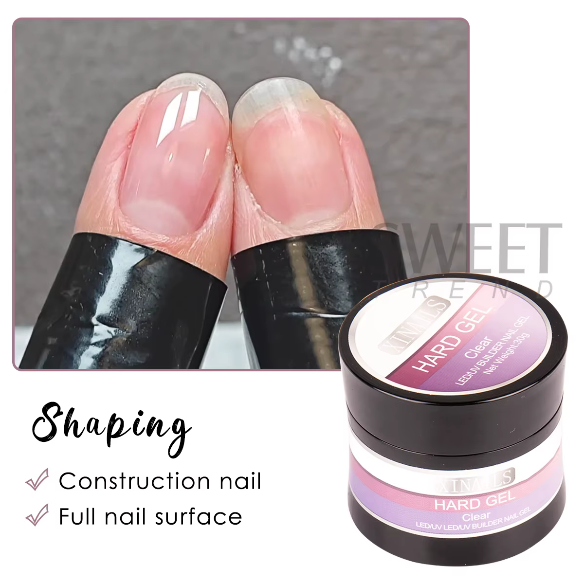 Gel de renforcement des ongles