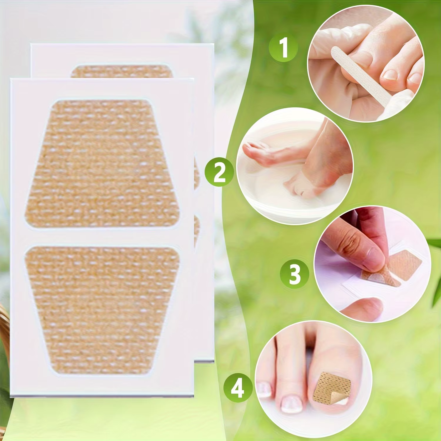 Patchs Réparateurs pour Ongles - Pour Ongles Faibles