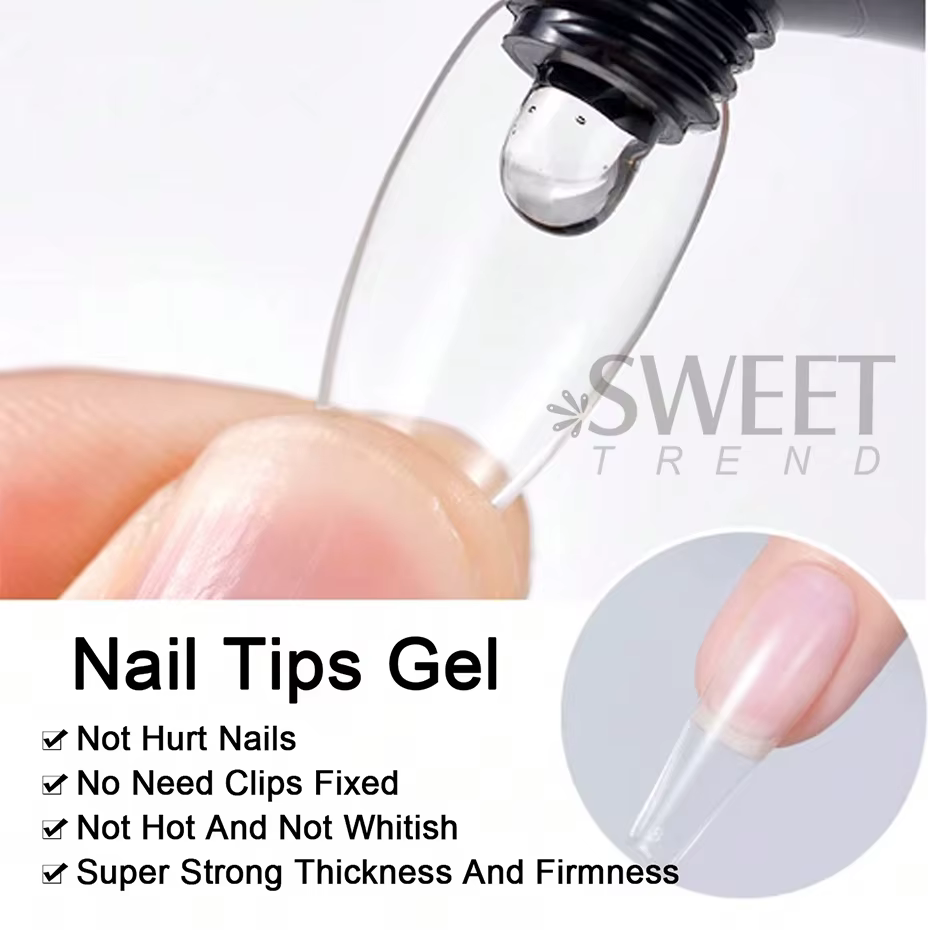 Gel pour faux ongles doux