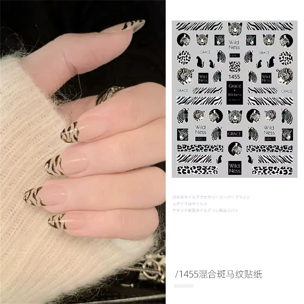 Autocollants 3D pour les ongles