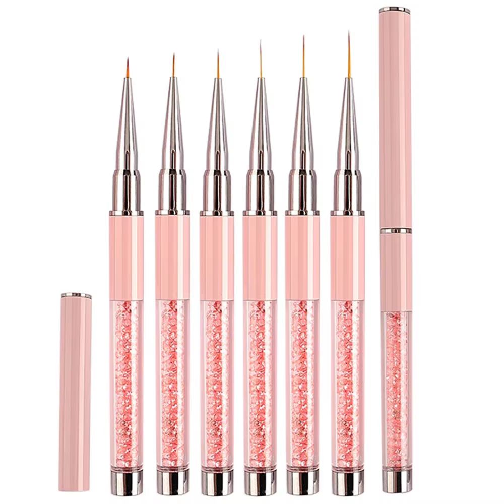 Stylo pinceau rose pour Nail Art