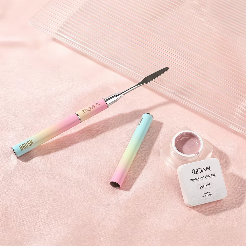 Pinceau à ongles à dégradé de couleurs