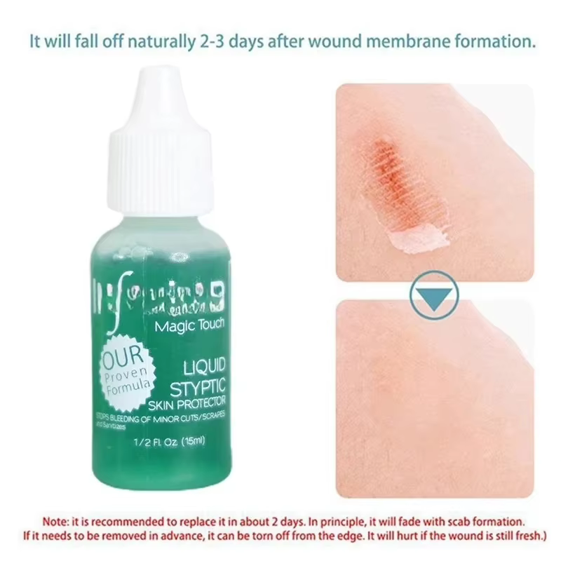 Gel hémostatique à action rapide pour manucure et cuticules – Soulagement