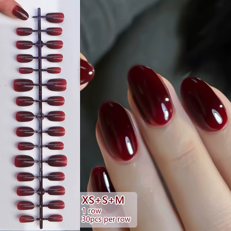 Faux ongles en acrylique sans colle