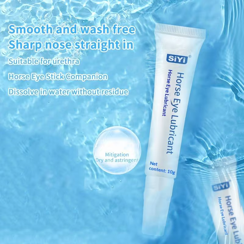 Gel lubrifiant pour urètre, 10g, à base d'eau, glisse en douceur, non collant, facile à nettoyer, lubrifiant intime personnel pour jouets pour hommes