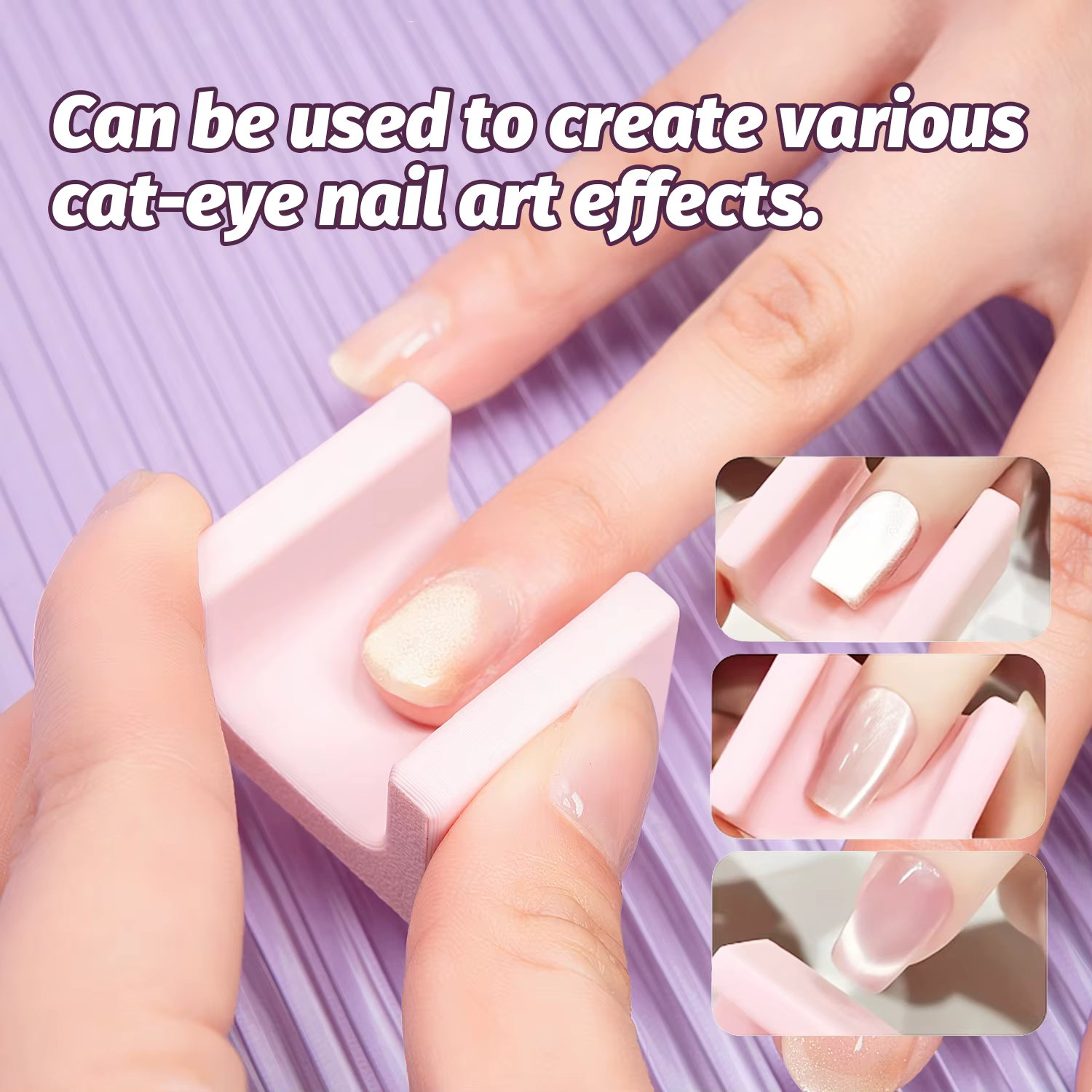 Outil de nail art 5D effet œil de chat automatique