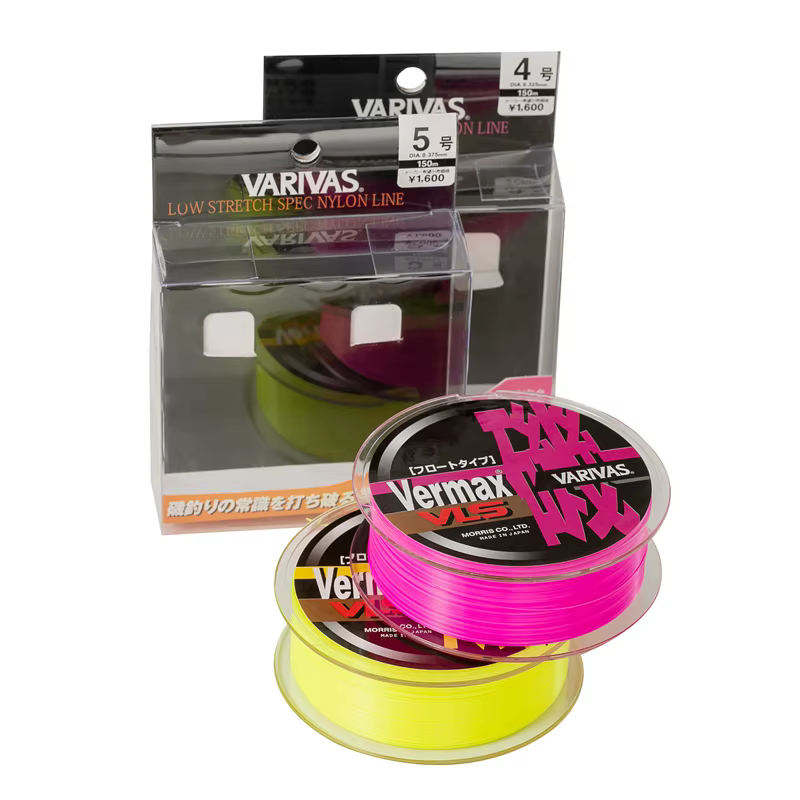 Vivas Vermax-Monofilament Nylon Semi-Flottant Spécial, ISO ZEROFUKASE, Visible, Original, Rock Fishing Line, 100% m, 150