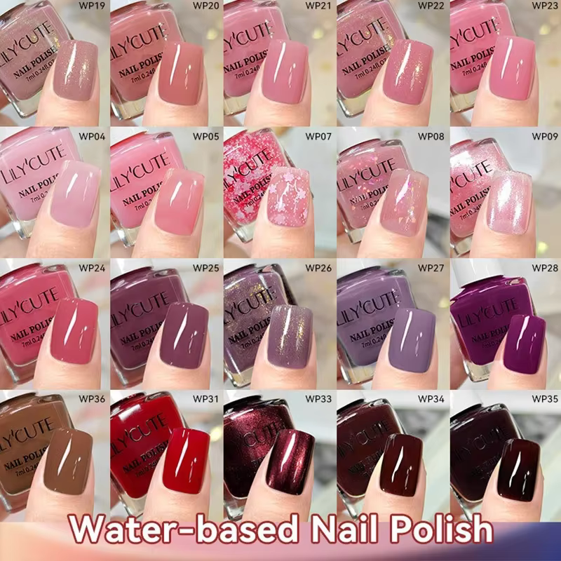 Vernis à ongles à base d'eau