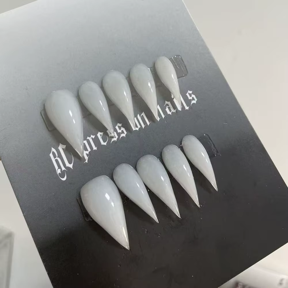 10 pièces fini Nail Art fait à la main Dragon armure aigle et chat griffe bête