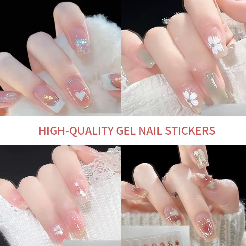 Autocollants adhésifs Uv en Gel pour ongles