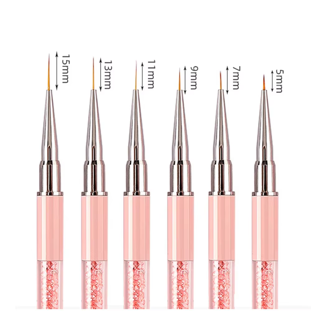 Stylo pinceau rose pour Nail Art