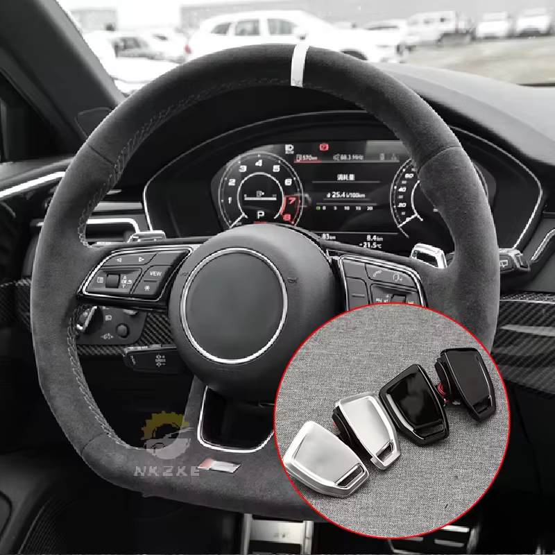 Palettes de changement de vitesse, accessoires de volant et accessoires de voiture adaptés à Audi 17-21 A3 A4l A5 S3 S4 S5 Rs3 Rs4 Rs5 Q3 Q5