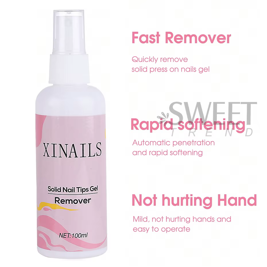 100ml faux ongles conseils adhésifs solides Gel dissolvant