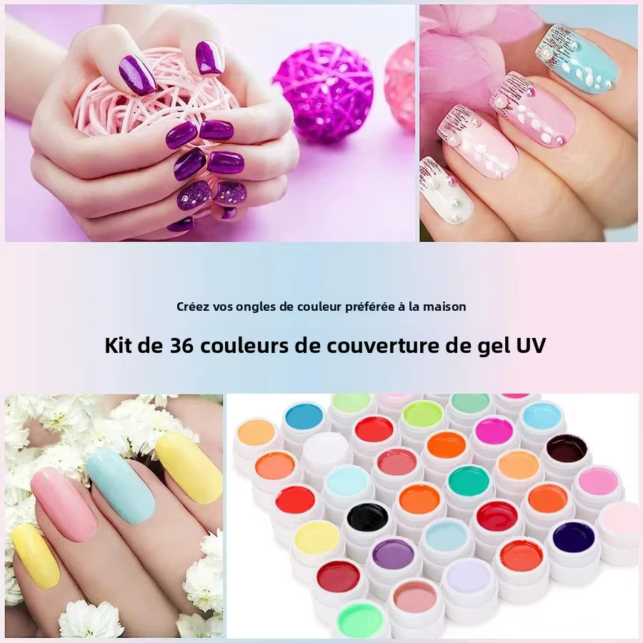 Kit de peinture Gel pour Nail Art