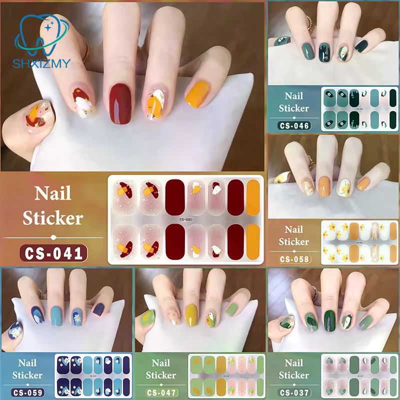 14 ongles simples imperméables à l'eau