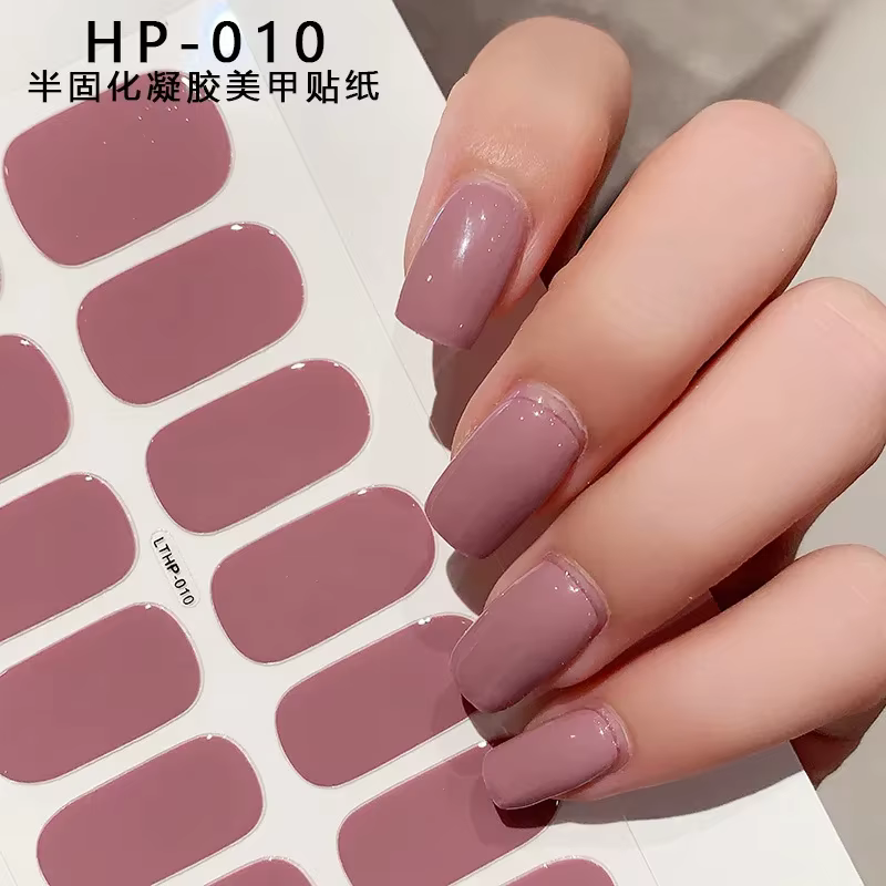 Bandes pour ongles en Gel Semi-durci UV