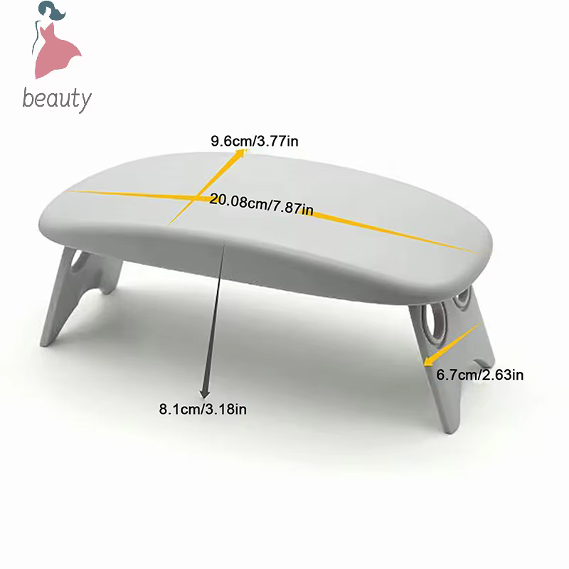 Repose-bras pliable pour manucure et ongles