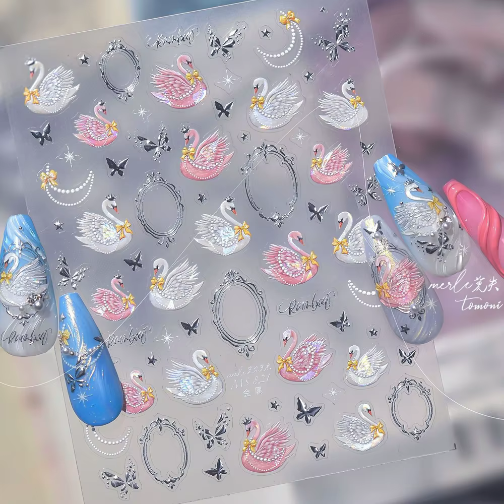 Autocollants pour Nail Art 5D