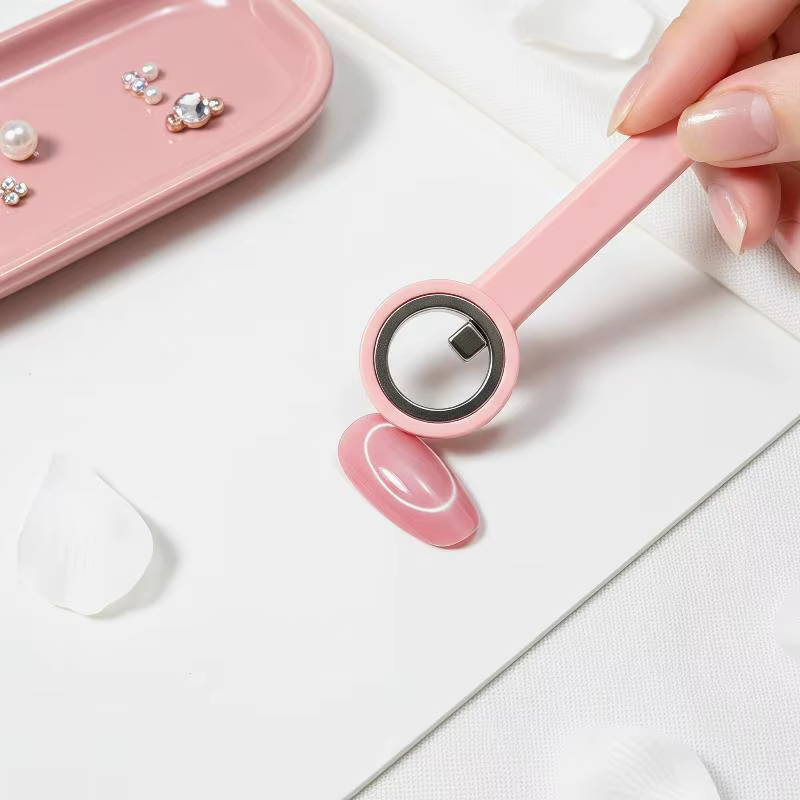 Bâtonnet magnétique pour nail art œil de chat français avec poignée