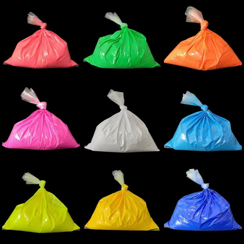 Poudre fluorescente néon brillante pour ongles