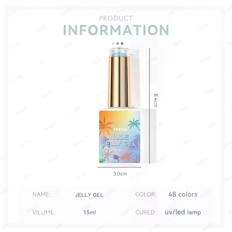 Eleanos – ensemble de vernis à ongles Gel gelée glacée