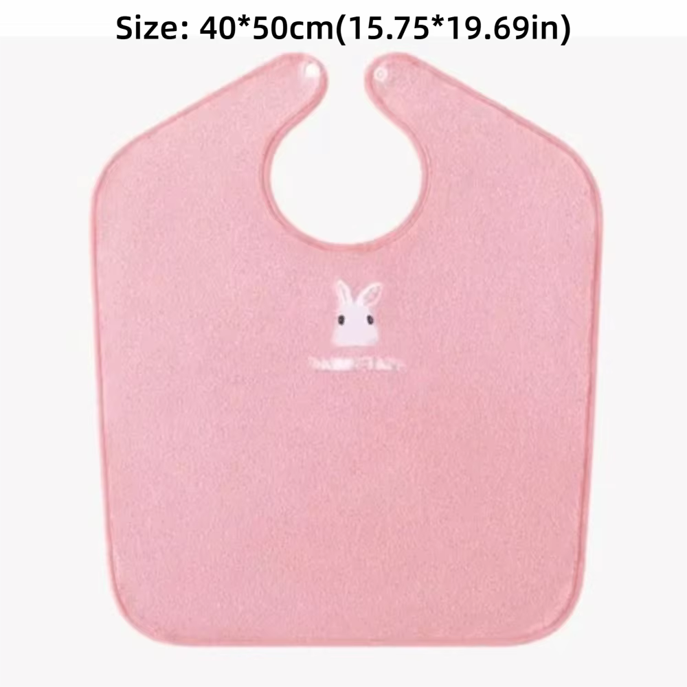 Bavoirs doux pour bébé, respectueux de la peau, avec boutons-pression réglables, serviette absorbante pour enfants, serviette de visage pour tout-petits, pour l'alimentation et la repas