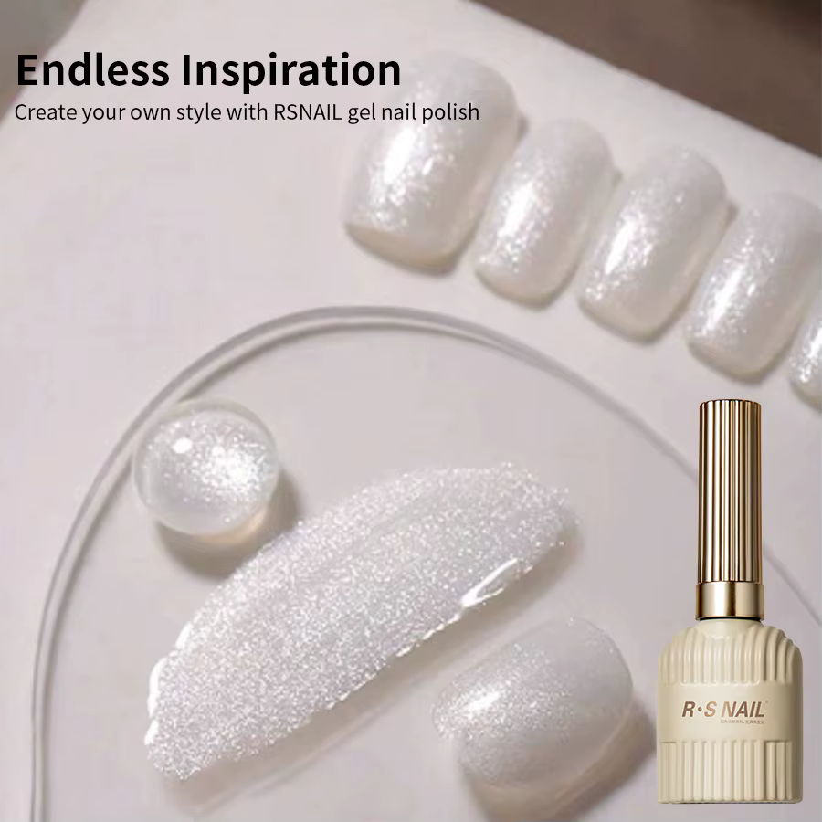 Vernis à ongles gel RSNAIL Milky White