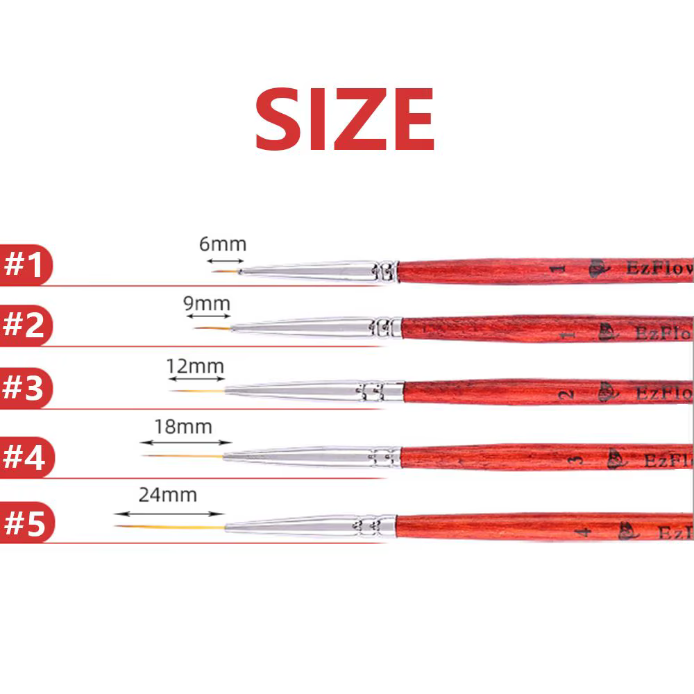 Stylo de manucure pour dessin de ligne fine