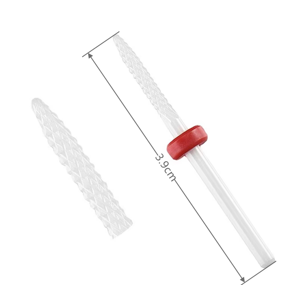 Fraise en céramique pour traitement des bords de manucure