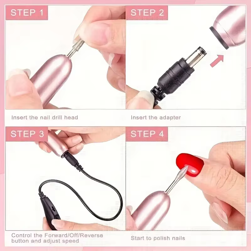 Perceuse à ongles-perceuse à ongles électrique professionnelle lime