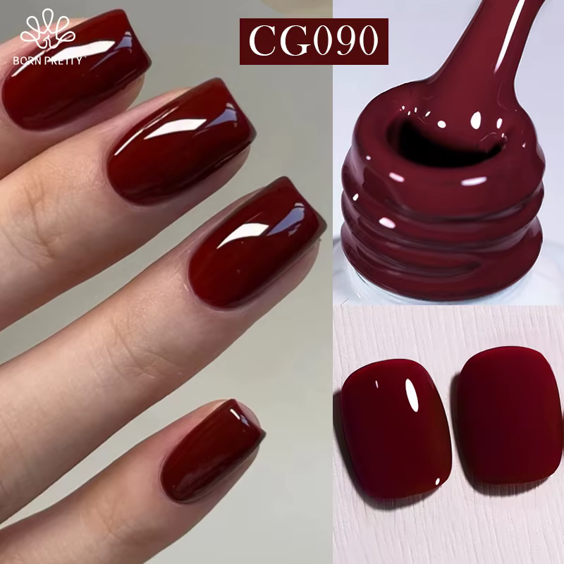 BORN PRETTY 10ml Vernis à ongles gel rouge Ancora