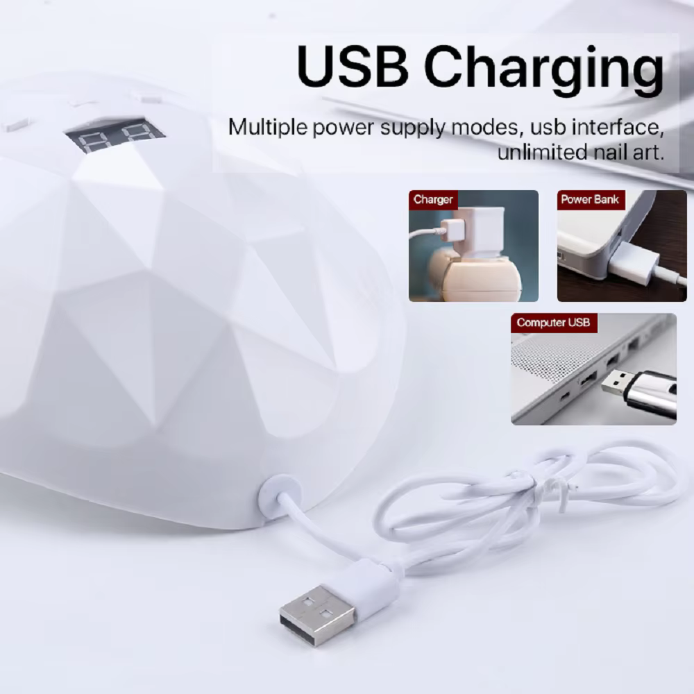 LINMANDA lampe à ongles 88W 18LED lumière Uv