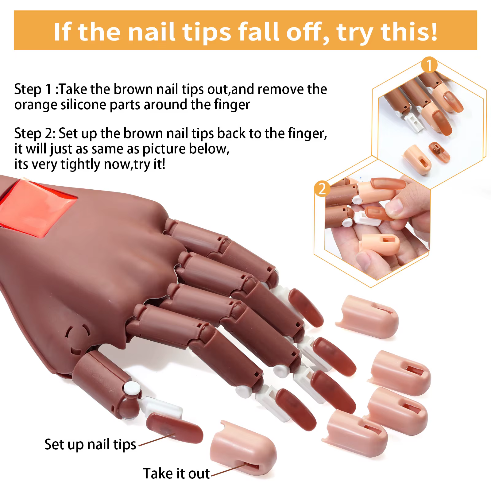 Nail Art pratique main manucure