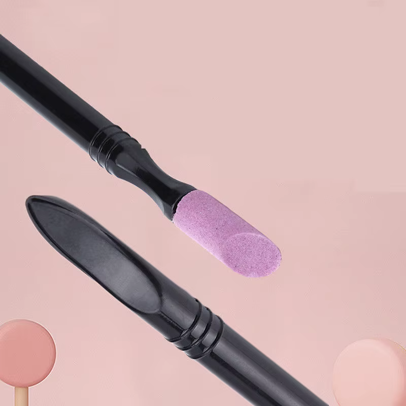 Manucure à Double tête Shi Ying stylo bâton de meulage outil exfoliant ongles