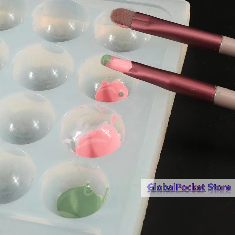 Palette de Couleurs pour Ongles Haute Transparence