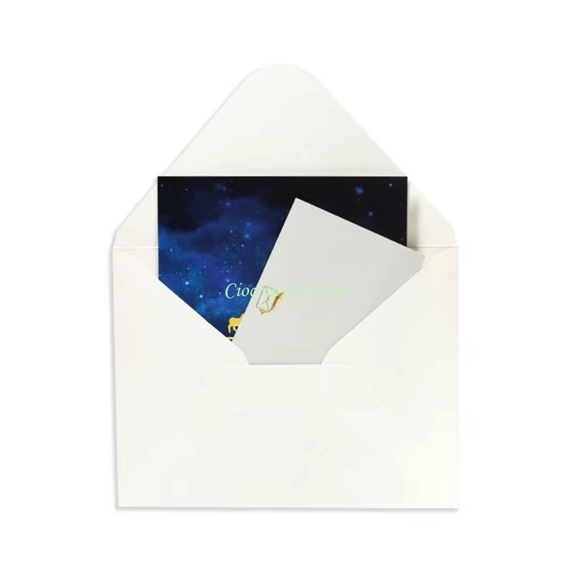 X90F Cartes Noël Salutations joyeuses en 3D Naissance Jésus nuit sainte