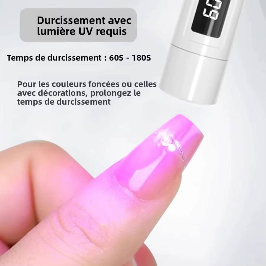 Autocollants pour ongles en gelée Ultra-fins