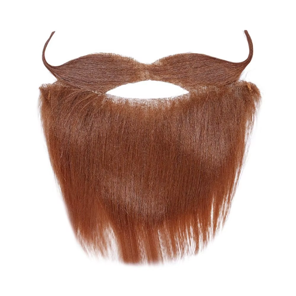 Artificia réaliste fausse barbe drôle sauvage Halloween fausse moustache vif Durable Viking tressé barbe Cosplay accessoires décoration
