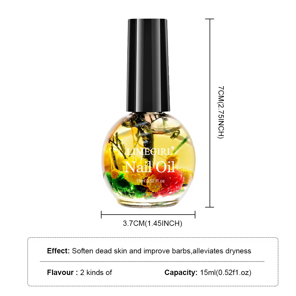 Huile nutritionnelle parfumée pour ongles