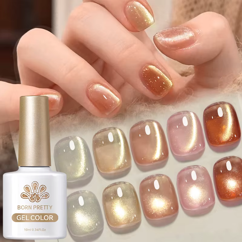 BORN PRETTY 117 couleurs chat Gel magnétique vernis à ongles 10ml couverture complète