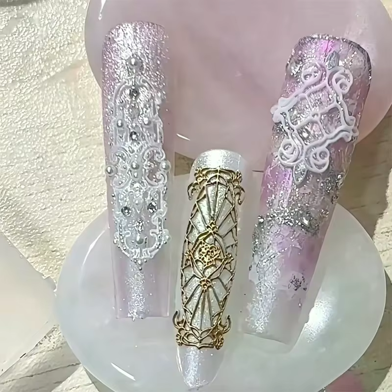 Moule à ongles en Silicone