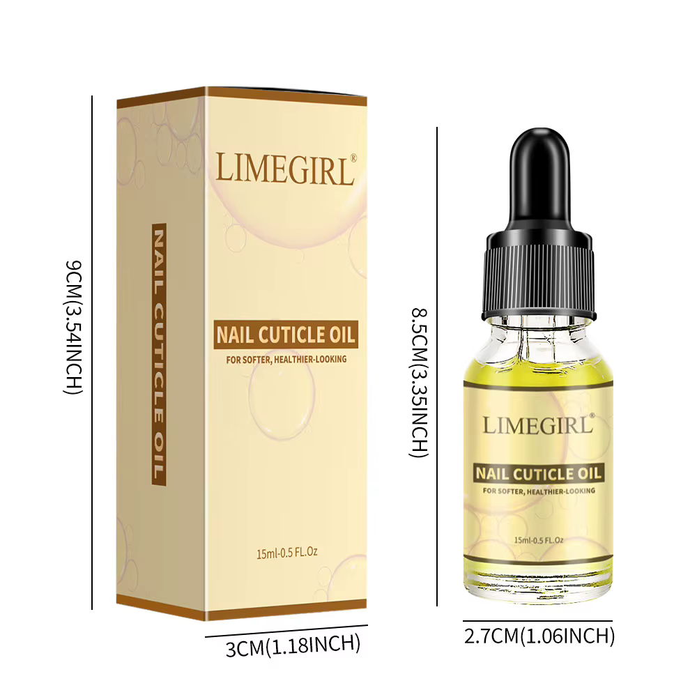 LIMEGIRL15ML huile nutritive pour cuticules des ongles nourrit et répare