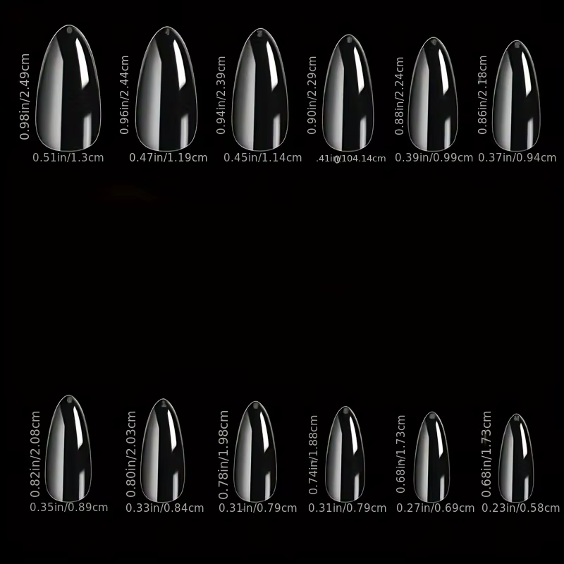 Autocollants pour ongles en Gel doux et Long